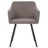 Swen Studio -  Dining Chairs 6 pcs Taupe Fabric (UK/IE/FI/NO only) (3x331523)